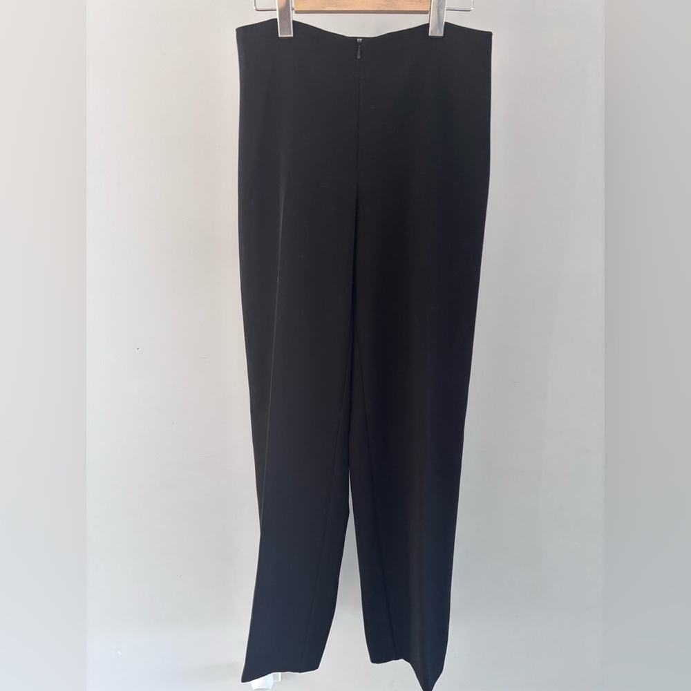 Joseph Ribkoff Black Straight-Leg Dress Pants